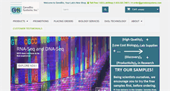 Desktop Screenshot of genebiosystems.com